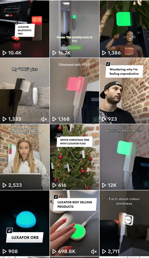Sociālo mediju mārketinga keiss Luxafor