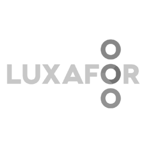 Luxafor logo grey