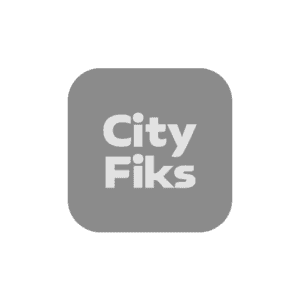 CityFiks logo grey